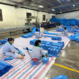 Lona de Polietileno Azul de Alta Resistencia, Gran Durabilidad, Gran Capacidad, Colores y Tamaños Personalizados, Lona Protectora Industrial - Product Image 1