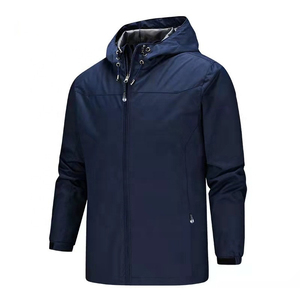 Veste coupe-vent matelassée légère et respirante pour homme, design personnalisé, imperméable, fermeture éclair, idéale pour la course à pied, la randonnée et le jogging en extérieur - Product Image 2