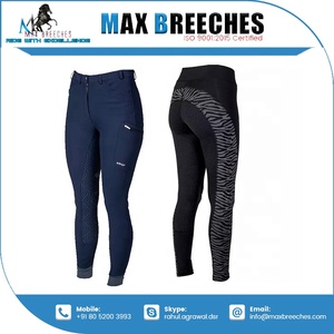 Meilleur prix Logo personnalisé impression silicone Jodhpurs Leggings siège complet équipement d'équitation équestre directement du fournisseur indien - Product Image 2