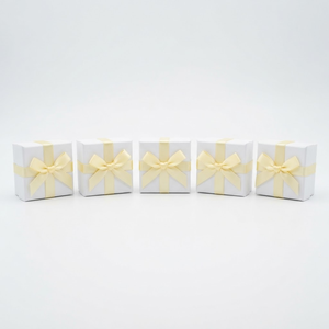 6mm Soft Butter Yellow Single Face Satin Ribbon Wholesale 20 Rolls x 8 Meter for Honey Jars Bakery <b>Boxes</b> Tea Gift Packs Bulk - Product Image 2