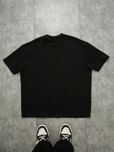 T-shirts amples en coton de couleur unie pour l'extérieur, fabriqués en fibre de bambou, vente directe d'usine, nouveaux modèles personnalisés imprimés - Product Image 4
