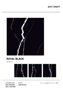 กระเบื้องพอร์ซเลนคุณภาพพรีเมียม เงาสูง ขนาด 600x600 มม. กระเบื้องปูพื้นและผนังขนาดใหญ่ สำหรับโครงการตกแต่งภายในสมัยใหม่ - Product Image 5