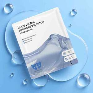 Parche de microfibra calmante con ácido hialurónico Blue Petal para aliviar el enrojecimiento y calmar la piel, parche hidratante para manchas. - Product Image 4