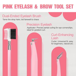 Kit profesional de herramientas de belleza para recortar, dar forma y mantener las cejas - Product Image 3