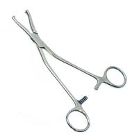 Pince à os Dingman 19 cm à mâchoires angulaires dentelées, instrument orthopédique, forceps chirurgical Zelmi