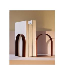 Sujetalibros Metálicos Minimalistas, Perfectos para Soluciones de Estanterías Sencillas con Diseño Elegante, Base Resistente y Ahorro de Espacio - Product Image 6