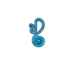 Colgante de Metal Trenzado Azul al por Mayor, Abalorio Único Hecho a Mano, Fornitura de Joyería de Alambre, Accesorios de Moda para Collares y Pulseras, Proveedor - Product Image 4