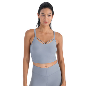 Soutien-gorge de sport pour femme, léger, respirant, pour la course à pied, le yoga, l'entraînement physique, vêtements de sport essentiels - Product Image 2
