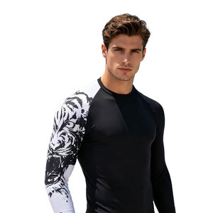 Vêtements de sport à manches courtes de haute qualité Solid Trader, tissu respirant et lisse, vêtements de sport durables, rashguard - Product Image 5