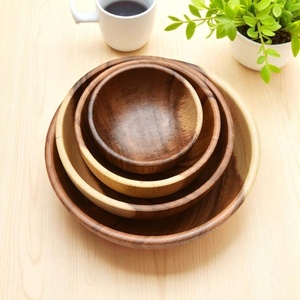 wood serving bowl natural home product wood serving bowl wooden home product wood serving bowl <b>decorative</b> <b>kitchen</b> <b>item</b> - Product Image 1