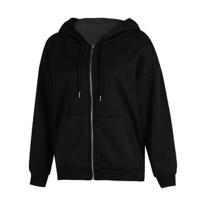 Sudadera con Capucha Térmica de Forro Polar para Mujer, de la Mejor Calidad, con Cierre Completo y Logotipo Frontal, Tallas XS-XXXL - Product Image 3