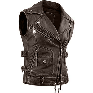 Veste en cuir véritable pour homme, robuste, style moto, vintage, décontractée, pour l'extérieur, vêtement de mode - Product Image 1
