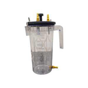 Recipiente de Acero Inoxidable para Recolección de Grasa, Autoclavable, Manual, de 2000 ml, con Soporte, para Liposucción, Succión Quirúrgica, Clínicas Cosméticas - Product Image 2