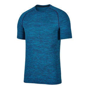 Vêtements de sport pour hommes en gros, t-shirt personnalisé avec logo – Vêtements de fitness anti-humidité, vente directe du fabricant - Product Image 3