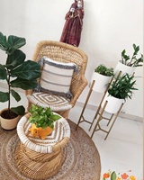 Nouvelle Arrivée Chaise Modulaire Contemporaine en Bambou pour Extérieur, Manuelle, Relaxante, pour Salle à Manger, École, Salle de Sport, Appartement, Salon, Chambre