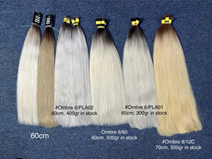 Extensiones de Cabello Humano Virgen 100% de Vietnam, Color Claro, Venta al por Mayor, Envío a Todo el Mundo, Embalaje Incluido - Product Image 5