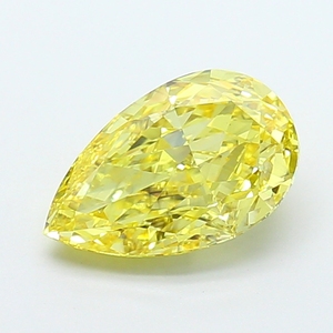 Glorioso Diamante Amarillo Intenso Cultivado en Laboratorio, Piedra Suelta Brillante Tipo 2A, Certificado de Alta Calidad para Joyería - Product Image 1