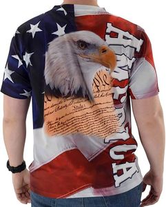 T-shirts personnalisés en polyester/coton, anti-plis, respirants, coupe classique, à manches courtes, pour hommes, en gros, imprimés par sublimation, écologiques - Product Image 5