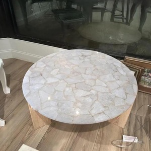 Excellent Quality Custom Design Polished Handmade Round <b>Marble</b> <b>Table</b> <b>Top</b> for Dining or Conference Coffee <b>Tables</b> - Product Image 1