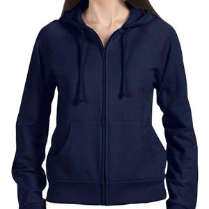 เสื้อกันหนาวมีฮู้ดผ้าฟลีซไซส์ใหญ่พิเศษของผู้หญิงเสื้อกันหนาวมีฮู้ดผ้าฝรั่งเศส - Product Image 1