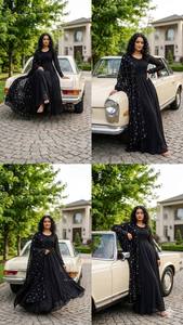 Nueva Colección de Vestidos Anarkali con Bordados Elaborados, Vestidos de Fiesta a Precio de Mayoreo, Vestidos de Noche para Mujer - Product Image 3