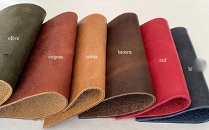 Cuir de vachette pleine fleur personnalisable, 100 % écologique, tanné végétal, disponible en différentes couleurs pour ceintures 2026 - Product Image 5
