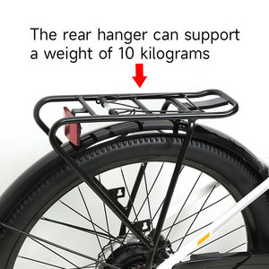 TXED New Design 27.5 Inch 7 Speed F/<strong>R</strong> Alloy Mechanical Disc Brake <strong>MTB</strong> 10.4AH Lithium Battery Electric Bicycle - Product Image 4