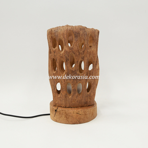 Natural Eco-Friendly Flexible Decorative Wood <b>Table</b> <b>Lamp</b> for Living Room Bedroom Hotel Interior Home Decor - Product Image 3