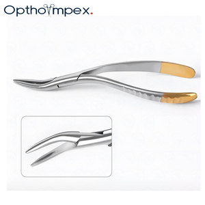 Pinzas Dentales Manuales de Alta Resistencia, Instrumento de Extracción de Punta Fina, Acero Inoxidable, Mango Ergonómico, Herramienta Quirúrgica de Odontología - Product Image 4