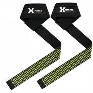 Sangles de poignet antidérapantes pour la musculation en été, rembourrées en polyester et coton, XTREME FITNESS GEAR XTR-WLS-101 pour la musculation - Product Image 6