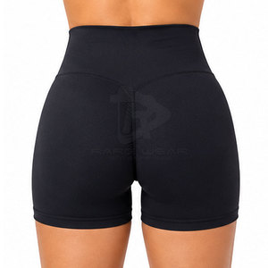 Shorts Deportivos de Cintura Alta para Mujer, Tejido Elástico de Secado Rápido, Ajuste Personalizado, Shorts Duraderos de Alta Calidad - Product Image 3
