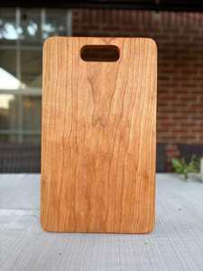 Planche à découper en bois massif de qualité supérieure, poignée ergonomique, écologique, passe au lave-vaisselle, antidérapante, pour la préparation des aliments en cuisine, découper le fromage - Product Image 5
