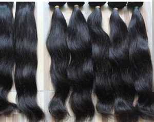 Human Hair Extensions with Body Wave Forms with Indian Virgin Hair - Product Image 3