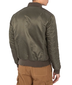 Chaqueta Bomber Personalizada 100% Poliéster Transpirable con Cuello Simulado, Estilo Urbano, con Cierre, Talla Grande, para Invierno, Servicio OEM - Product Image 6