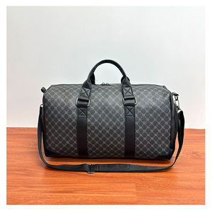 Luxury Designer Pattern Travel Duffle <b>Bag</b> Large Capacity PU Leather Weekender <b>Bag</b> <b>Overnight</b> Luggage <b>Bag</b> - Product Image 1