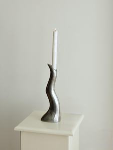 Bol de luxe en acier inoxydable et aluminium moulé pour servir des desserts et des gâteaux pour la saison du Ramadan - Product Image 2