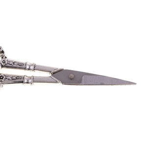 Ciseaux à cuticules professionnels 3.5 de qualité industrielle, en acier inoxydable courbé, avec manche en acier, outils de beauté durables, broderie fantaisie - Product Image 6