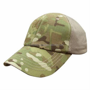 Casquette tactique en maille à Air pour l'extérieur avec sangle réglable, chapeau de chasse très respirant, camouflage vert - Product Image 4