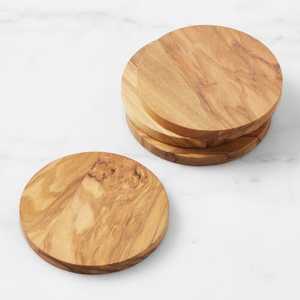 Durable Handmade Classic Wooden Coasters for Coffee Tea & Mug <b>Drinks</b>-Kitchen Use - Product Image 3