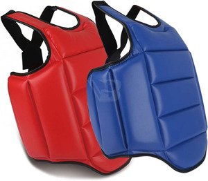 Protection de Poitrine en Cuir Personnalisée de Haute Qualité pour la Boxe et le MMA – Écologique, Durable, Légère et Respirante – Fabriquée au Pakistan - Product Image 4