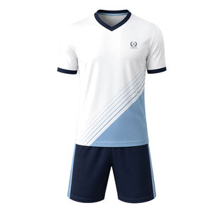 Uniformes de Fútbol Profesionales de Poliéster, Ligeros, Transpirables, que Absorben la Humedad, Personalizables para Clubes y Escuelas - Product Image 1