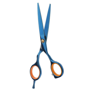 Ciseaux de barbier professionnels en acier inoxydable avec pointe de lame affûtée pour le coiffage en salon et l'entretien des coupes de cheveux, manche long - Product Image 6