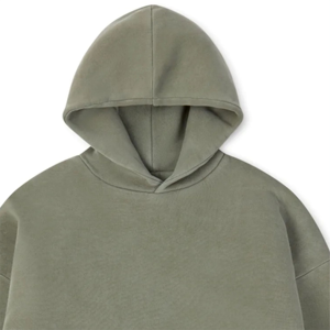 Sweat-shirt épais et oversize pour homme 2026, 500 GSM, en molleton bouclette, épaules tombantes, vierge, personnalisable avec logo, style streetwear, tendance USA - Product Image 3