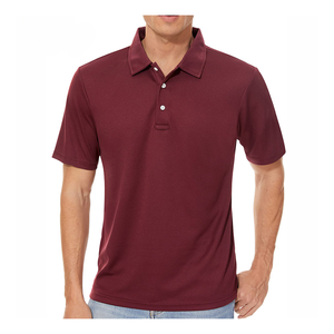 Chemise de golf pour homme, anti-rides, respirante, à séchage rapide, performance, boutonnée sur le devant, manches courtes - Product Image 5