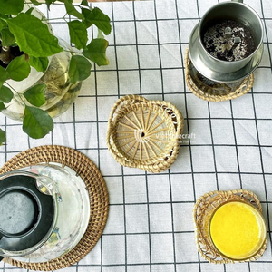 Cesta de mimbre y bandeja para asar y servir, tejida a mano, en tamaños pequeño y grande (al por mayor) - Product Image 3