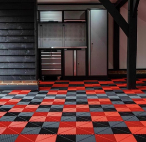 Plastic <b>Interlocking</b> Garage Flooring tiles PP Plastic <b>Floor</b> Tiles - Product Image 6