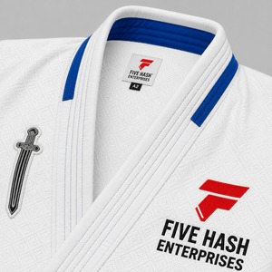 Uniforme de karaté de qualité supérieure avec tissu doux, coutures robustes et excellente liberté de mouvement. Uniformes de karaté à séchage rapide. - Product Image 6