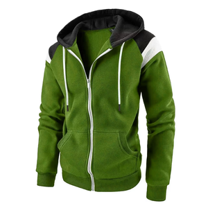 Sweat-shirt à capuche polaire pour homme 2026, 100 % coton, manches longues, couleur unie, poche brodée, idéal pour l'hiver et les activités de plein air, tendance - Product Image 5