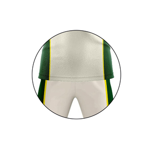 Uniformes de Cricket Personalizados de Alta Visibilidad en Rojo y Amarillo con Nuevo Diseño, Proceso de Sublimación, Venta al Por Mayor, Profesionales, Económicos - Product Image 5