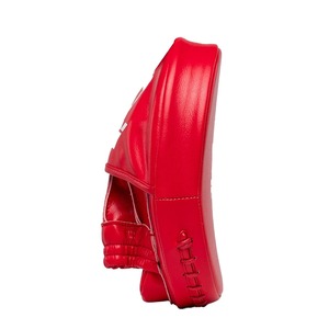Oem Custom Made Fly Red Color <b>Focus</b> Mitts High Quality Made By Genuine Cowhide Leather Kick Boxing Training <b>Focus</b> <b>Pad</b> For Adults - Product Image 5